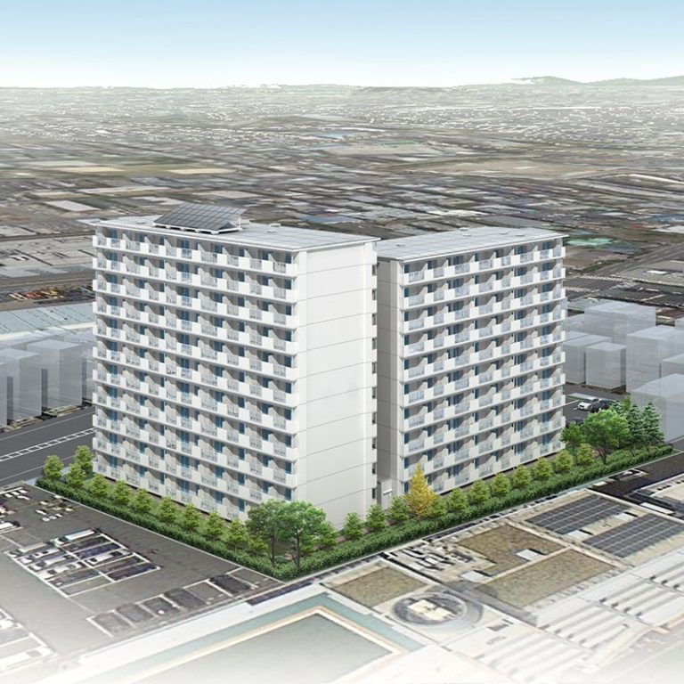 都営高層住宅江東区東砂8丁目団地建物設計