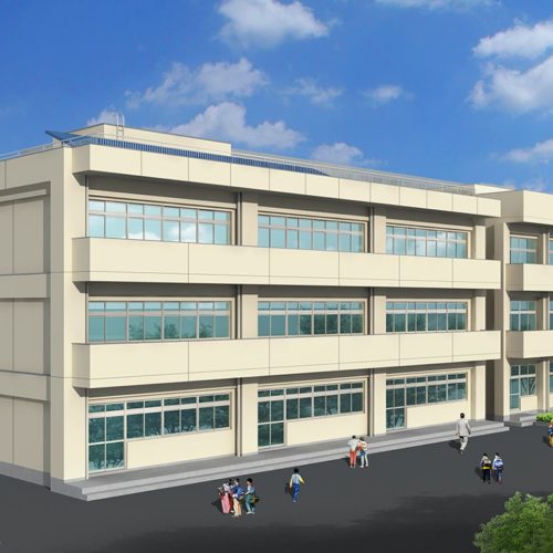 船橋市立坪井小学校 普通教室棟