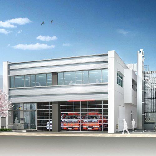 東京消防庁小金井消防署緑町出張所庁舎